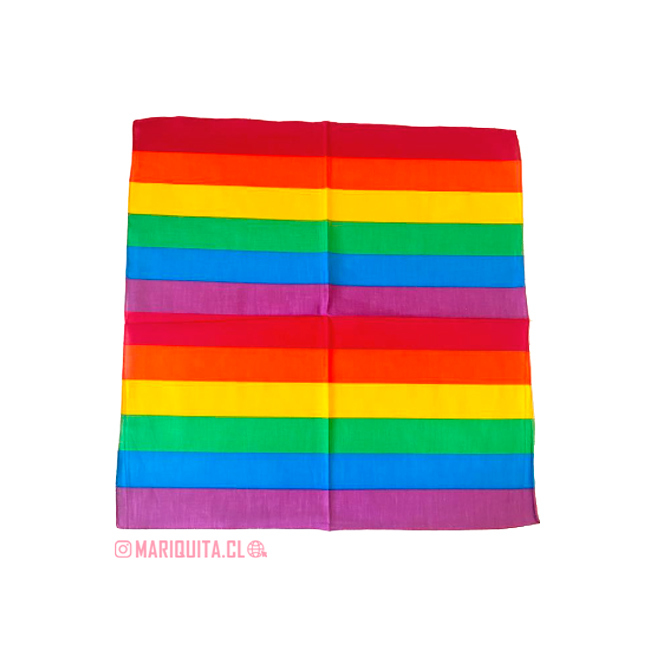 Pañoleta Arcoiris Líneas Medianas