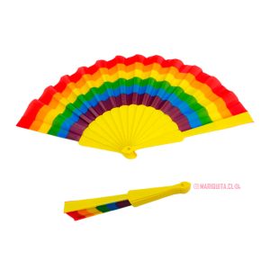 Abanico Arcoiris Horizontal Amarillo