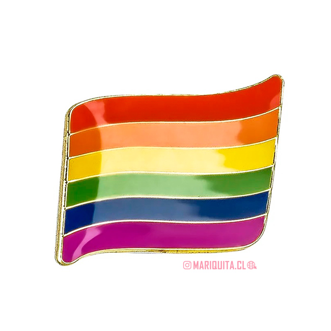 Pin Bandera LGBTIQA+ Ondulada