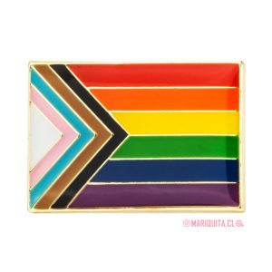 Pin Bandera Progreso LGBTIQA+ 2018 Grande