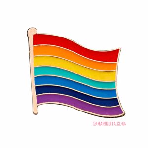 Pin Bandera LGBTIQA+ Ondulada 7