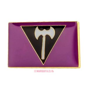 Pin Bandera Lésbica Labrys