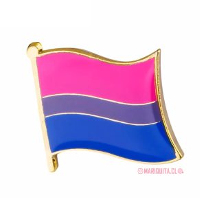 Pin Bandera Bi Ondulada