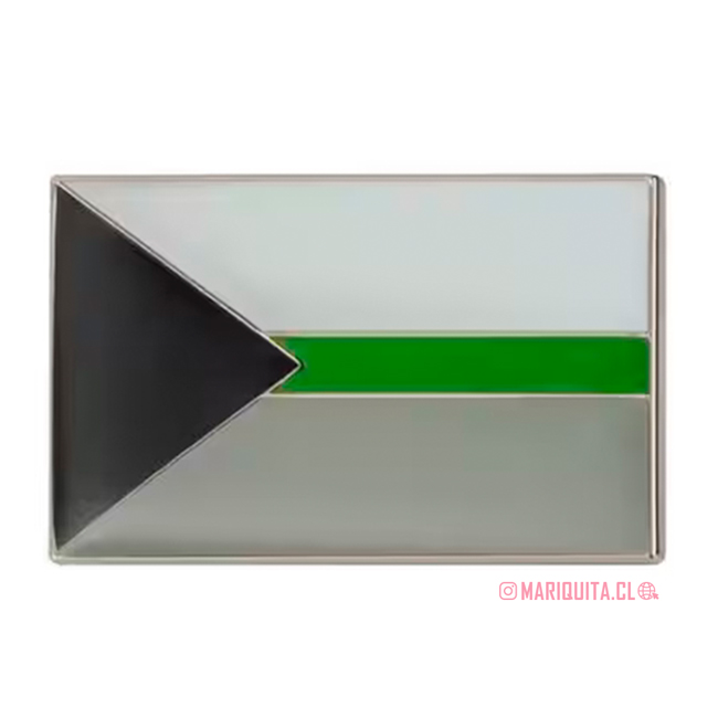 Pin Bandera Demirromántica