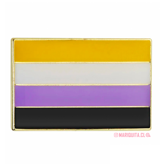 Pin Bandera No Binarie