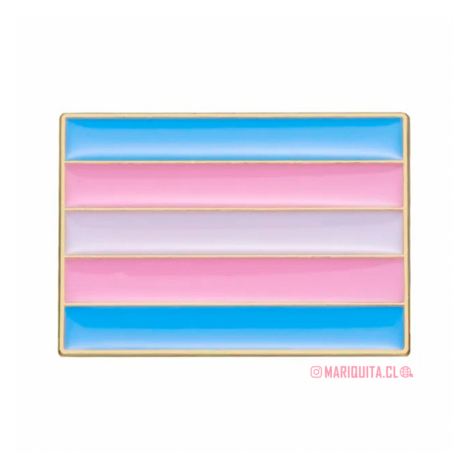 Pin Bandera Trans Grande