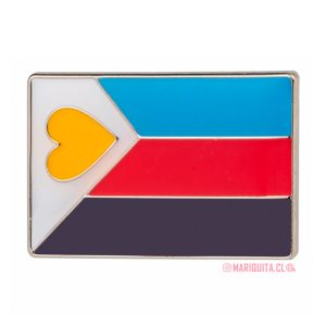 Pin Bandera Poliamor Grande