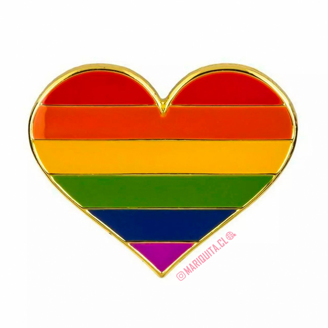 Pin Corazón LGBTIQA+ 6