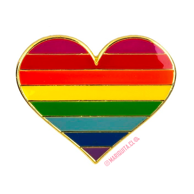 Pin Corazón LGBTIQA+ 8