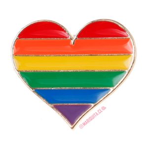 Pin Corazón Diversidad Horizontal