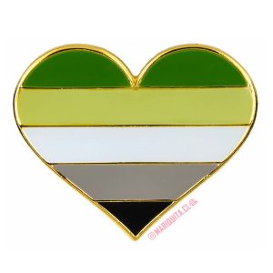 Pin Corazón Arromántico