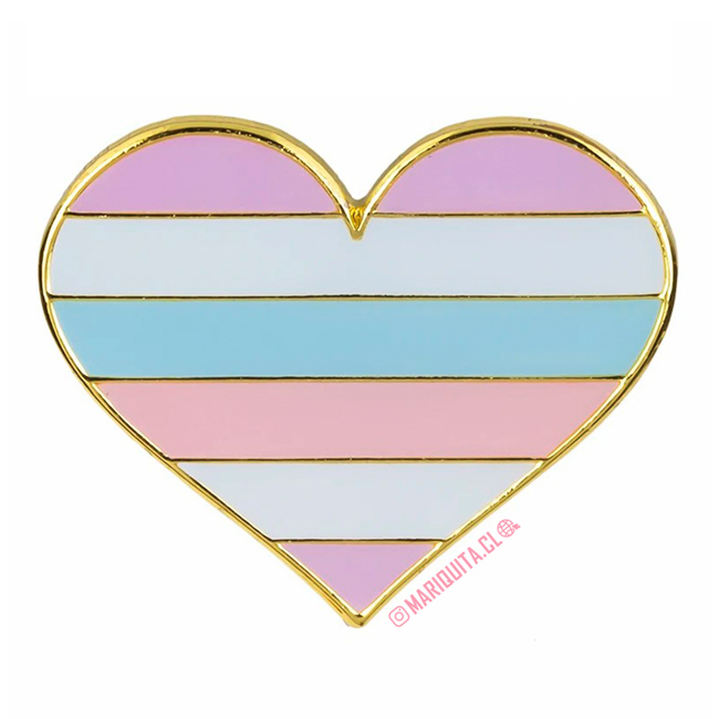 Pin Corazón Bigénero