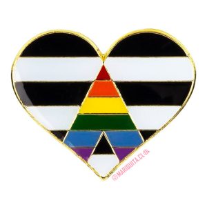 Pin Corazón Aliades Hetero