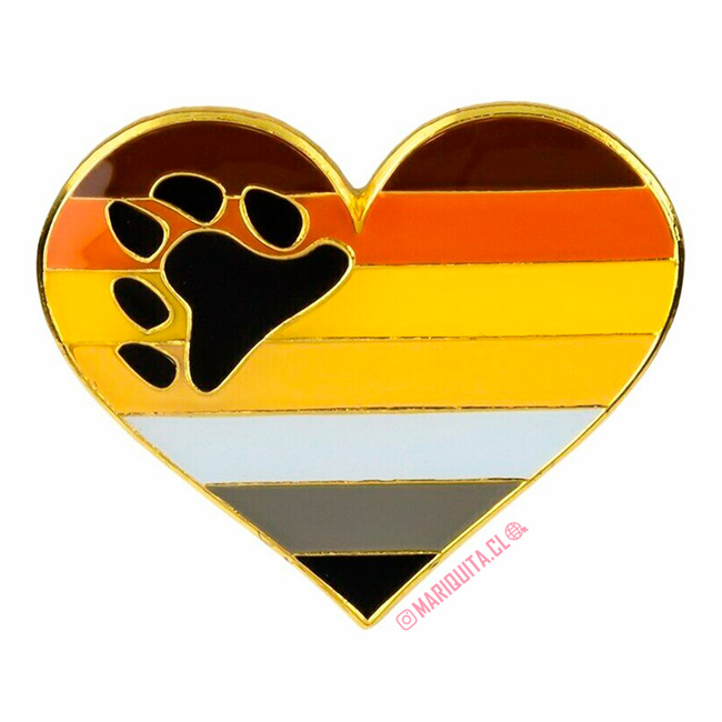 Pin Corazón Osos