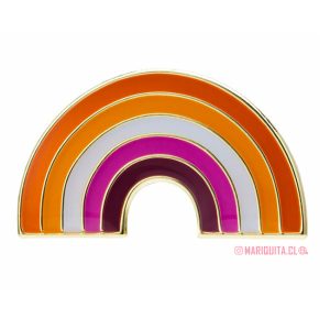 Pin Arcoiris Lésbico