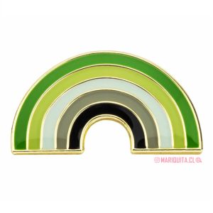 Pin Arcoiris Arromántico