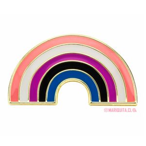 Pin Arcoiris Género Fluido