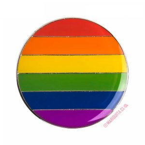 Pin Círculo Arcoiris