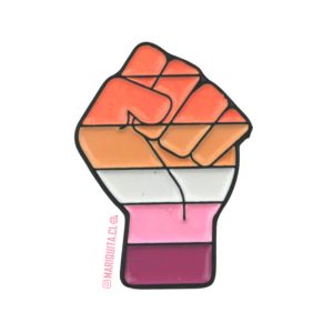 Pin Puño Lésbico