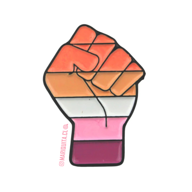 Pin Puño Lésbico