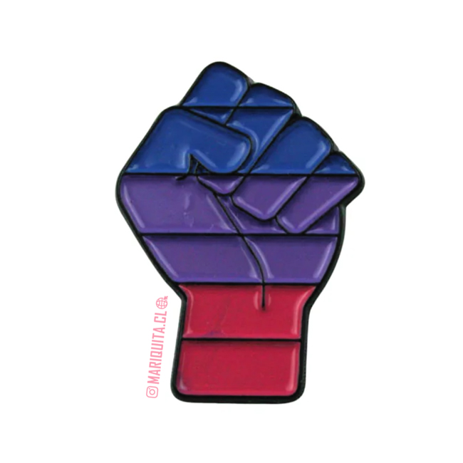 Pin Puño Bisexual