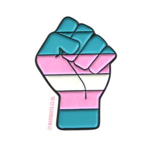 Pin Puño Trans