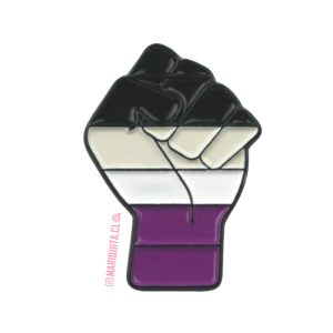 Pin Puño Asexual