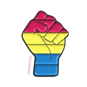 Pin Puño Pansexual