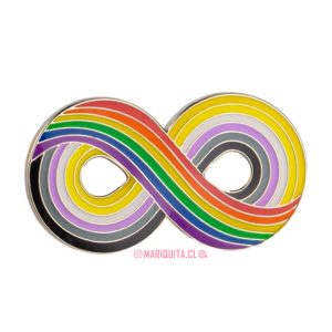 Pin Neurodiv Arcoiris-No Binarie