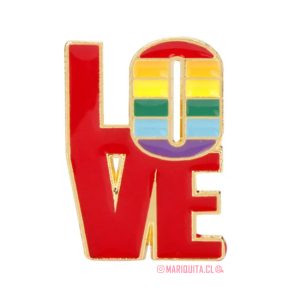 Pin Love Arcoiris