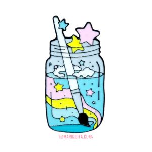 Pin Vaso y Pincel