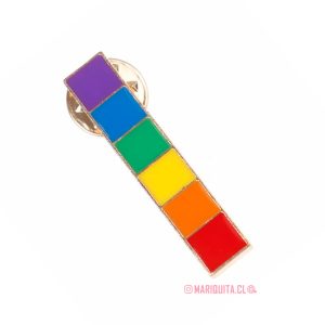 Pin lineal 6 cuadritos