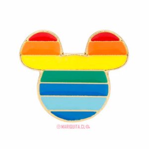 Pin Mickey Arcoiris