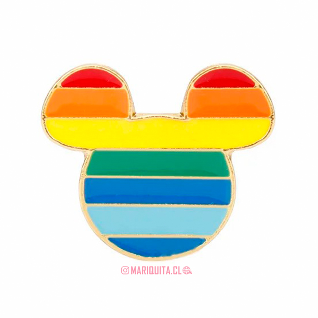 Pin Mickey Arcoiris