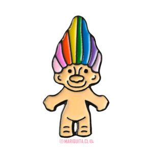 Pin Troll Arcoiris
