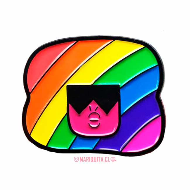 Pin Garnet Pride