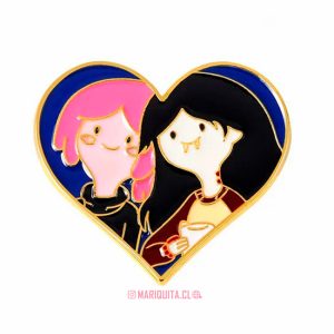 Pin Marceline y Bubblegum