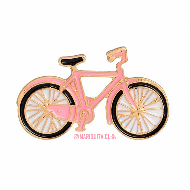 Pin Bici Pink