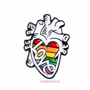 Pin Corazón Real Love