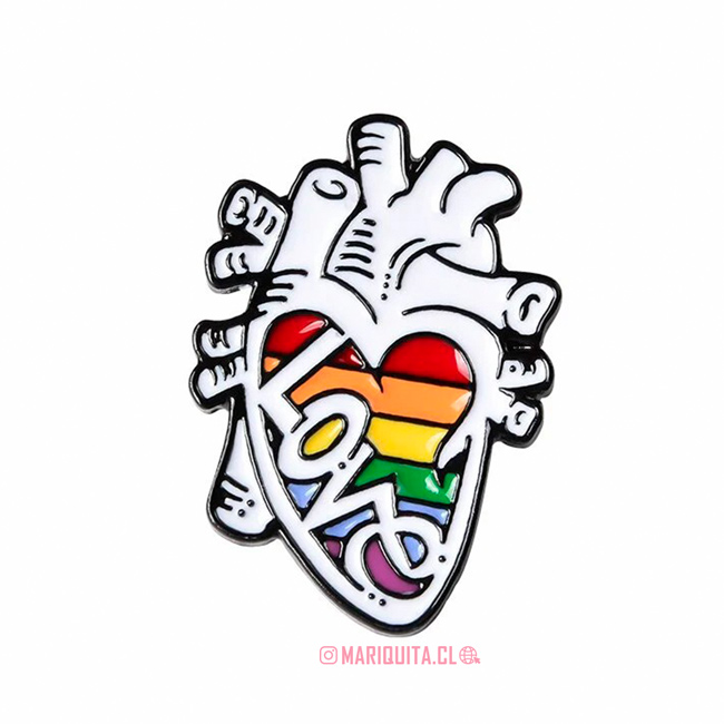 Pin Corazón Real Love