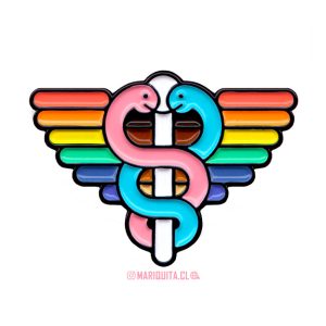 Pin Salud Pride
