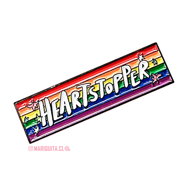 Pin Heartstopper bandera