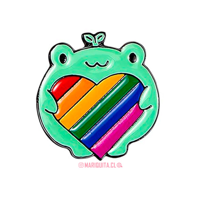Pin Ranita Corazón
