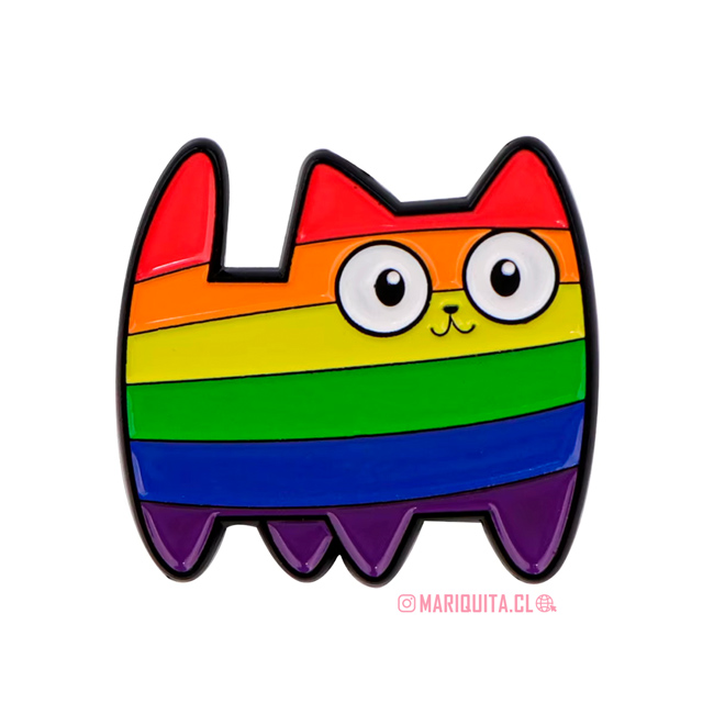 Pin Gatín LGBT