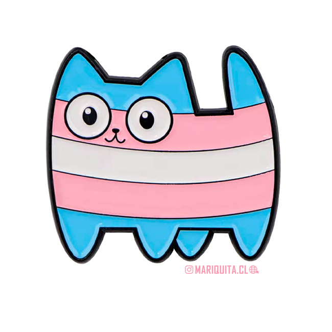 Pin Gatín Trans