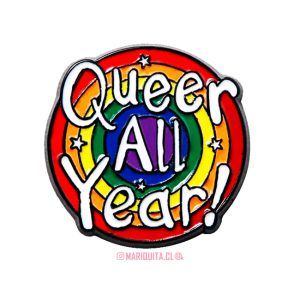 Pin Queer All Year