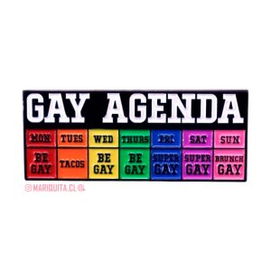 Pin Gay Agenda