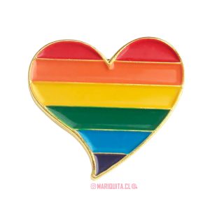 Pin Corazón Gotita