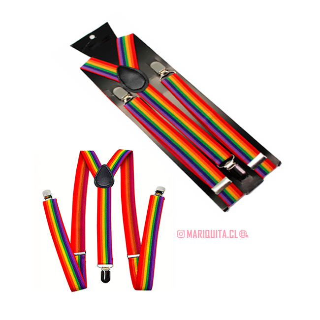 Suspensores Arcoiris Rojo