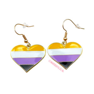 Aros Corazón No Binarie